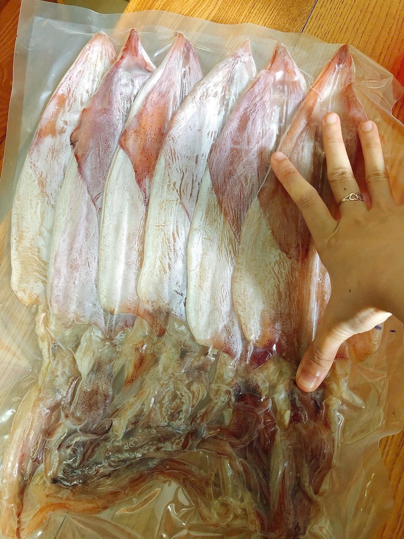 mực khô Đà Nẵng