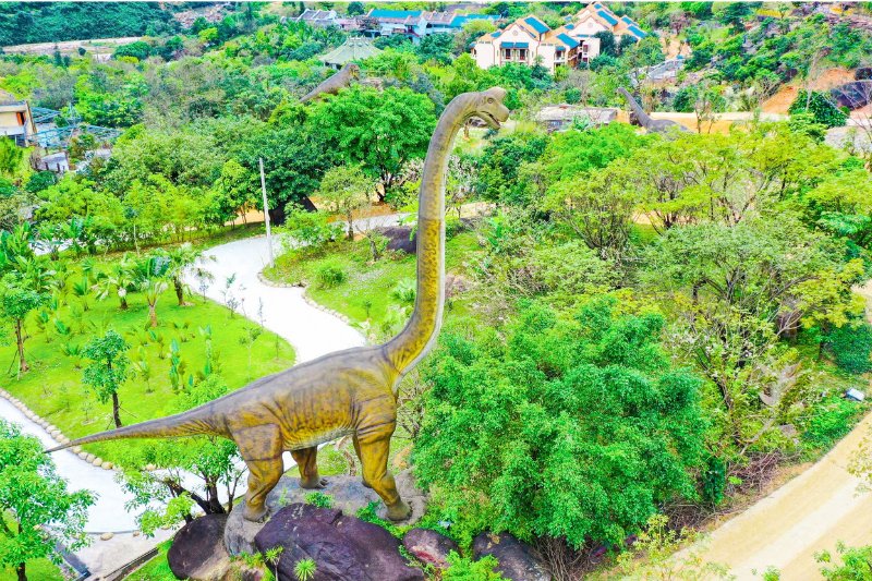 kinh nghiệm du lịch đà nẵng 1 ngày - công viên khủng long